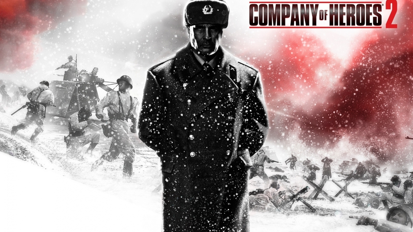 Company of Heroes 2 Game for 1366 x 768 HDTV resolution