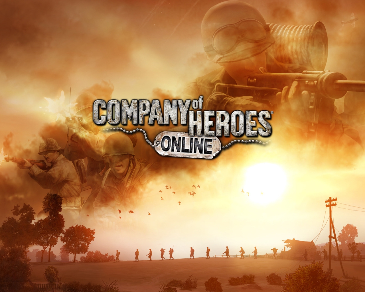Company of Heroes Online for 1280 x 1024 resolution
