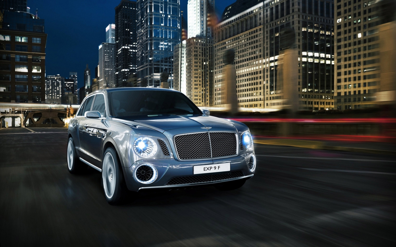 Concept Bentley EXP 9 F for 1280 x 800 widescreen resolution