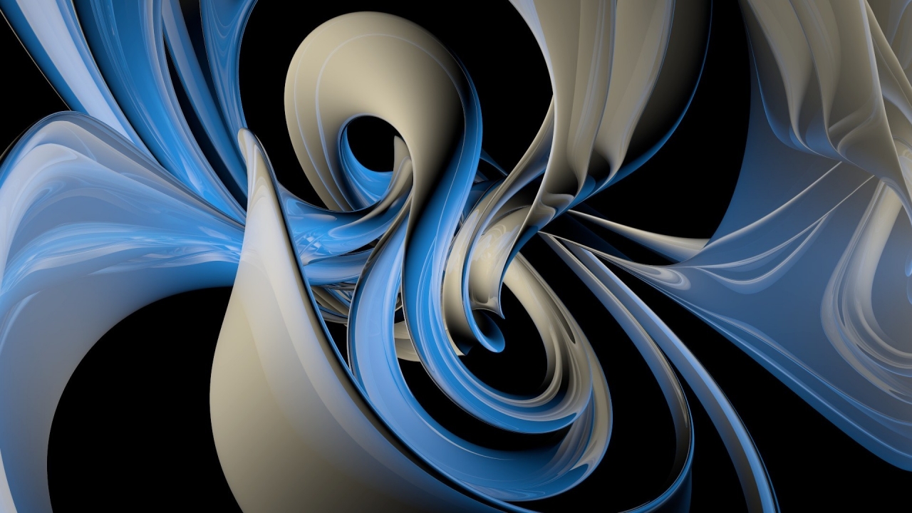 Cool Abstract Shapes for 1280 x 720 HDTV 720p resolution