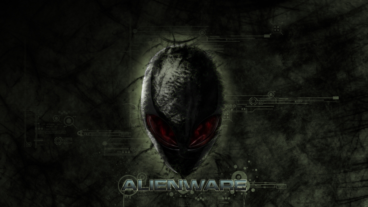 Cool Alienware for 1280 x 720 HDTV 720p resolution