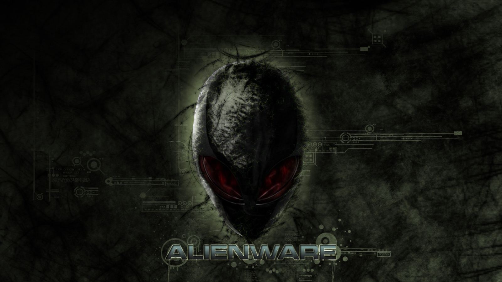 Cool Alienware for 1600 x 900 HDTV resolution