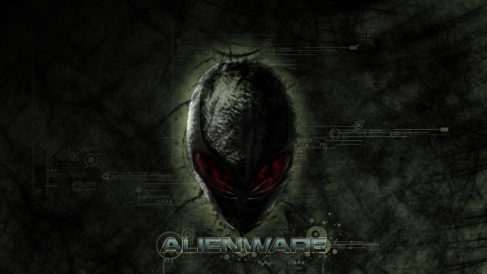 Cool Alienware for 1680 x 945 HDTV resolution