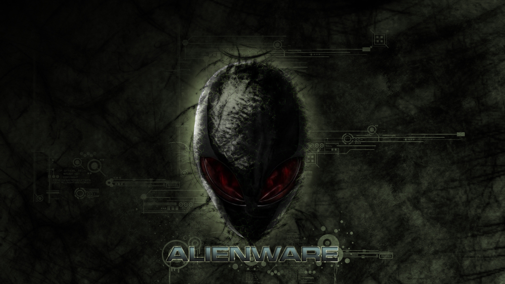Cool Alienware for 1920 x 1080 HDTV 1080p resolution