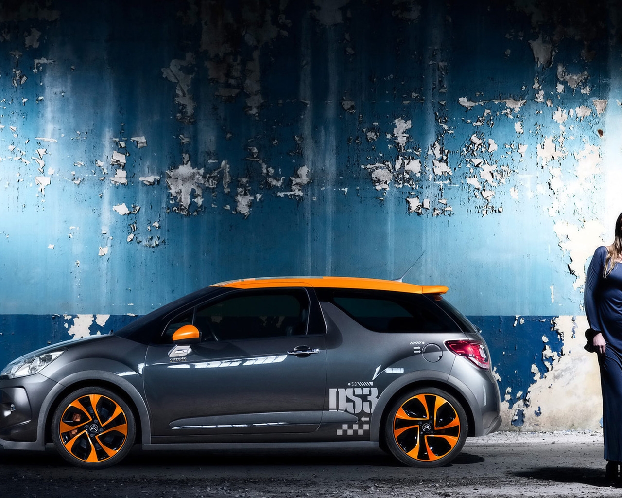Cool Citroen DS3 Side Angle for 1280 x 1024 resolution