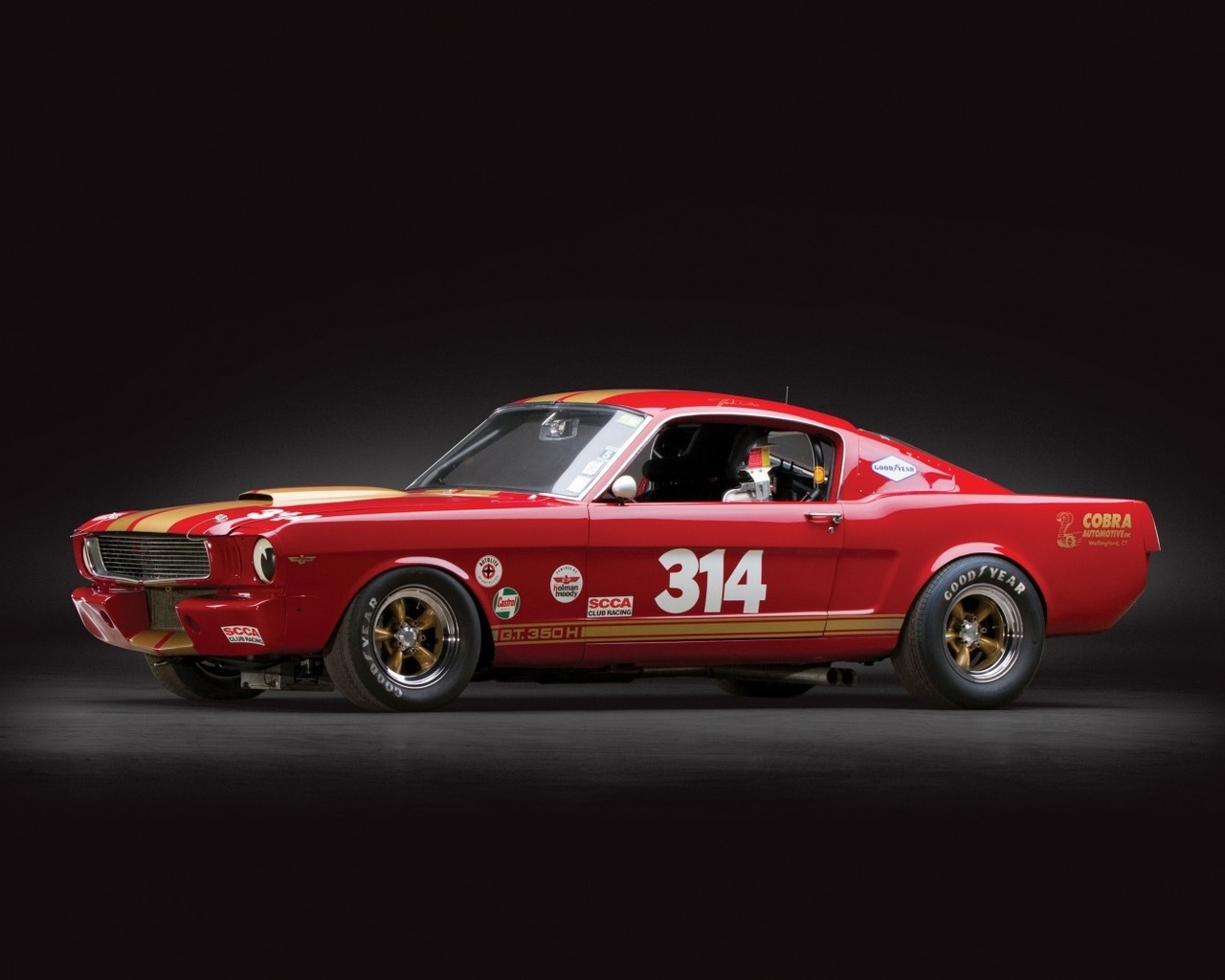 Cool Ford Mustang Shelby GT350h for 1280 x 1024 resolution