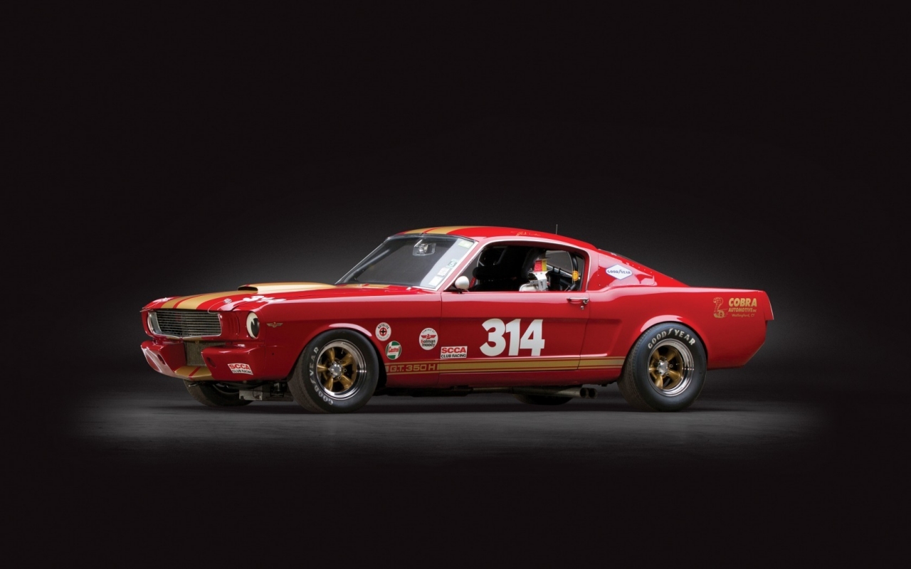Cool Ford Mustang Shelby GT350h for 1280 x 800 widescreen resolution