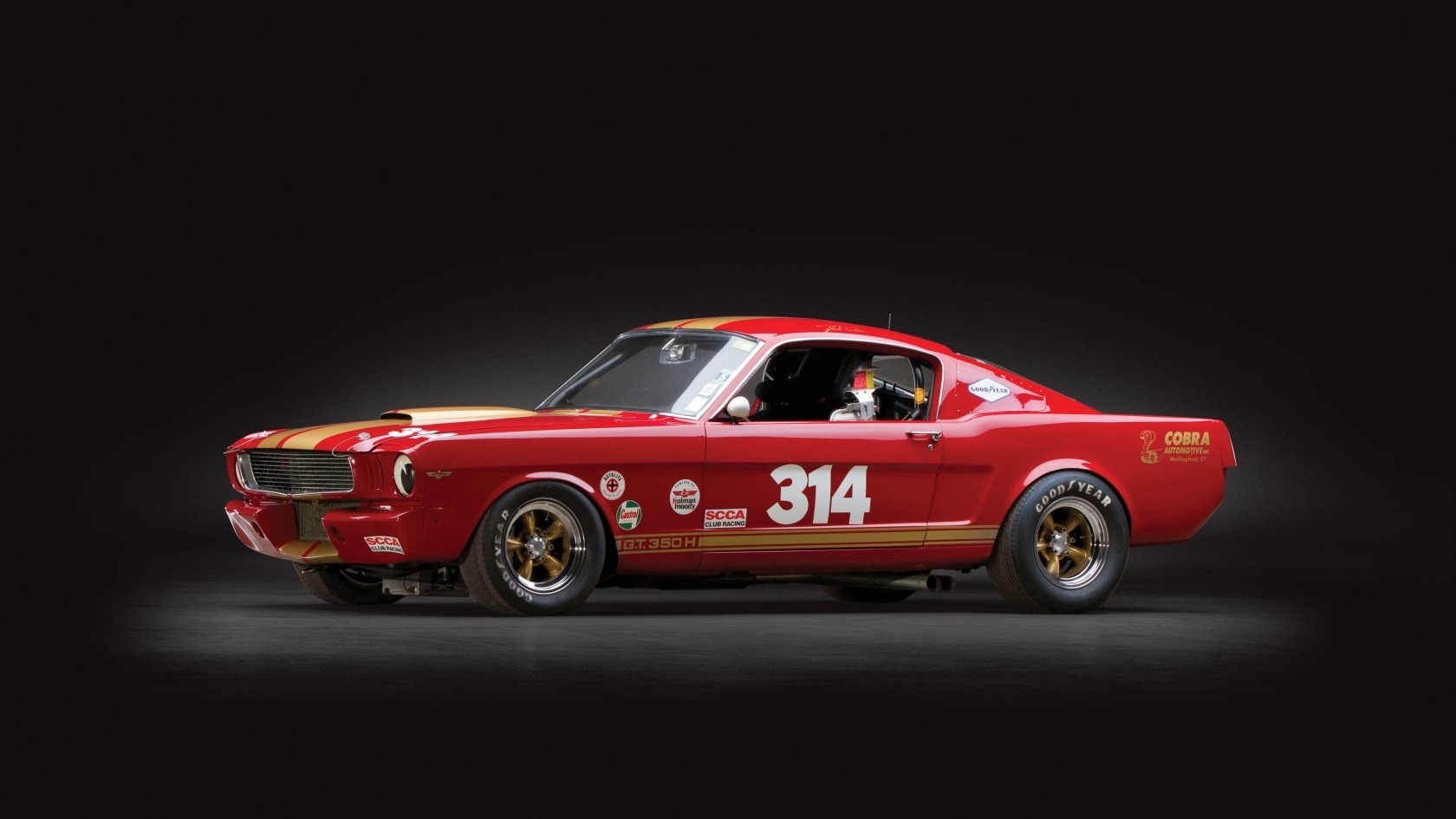 Cool Ford Mustang Shelby GT350h for 1680 x 945 HDTV resolution