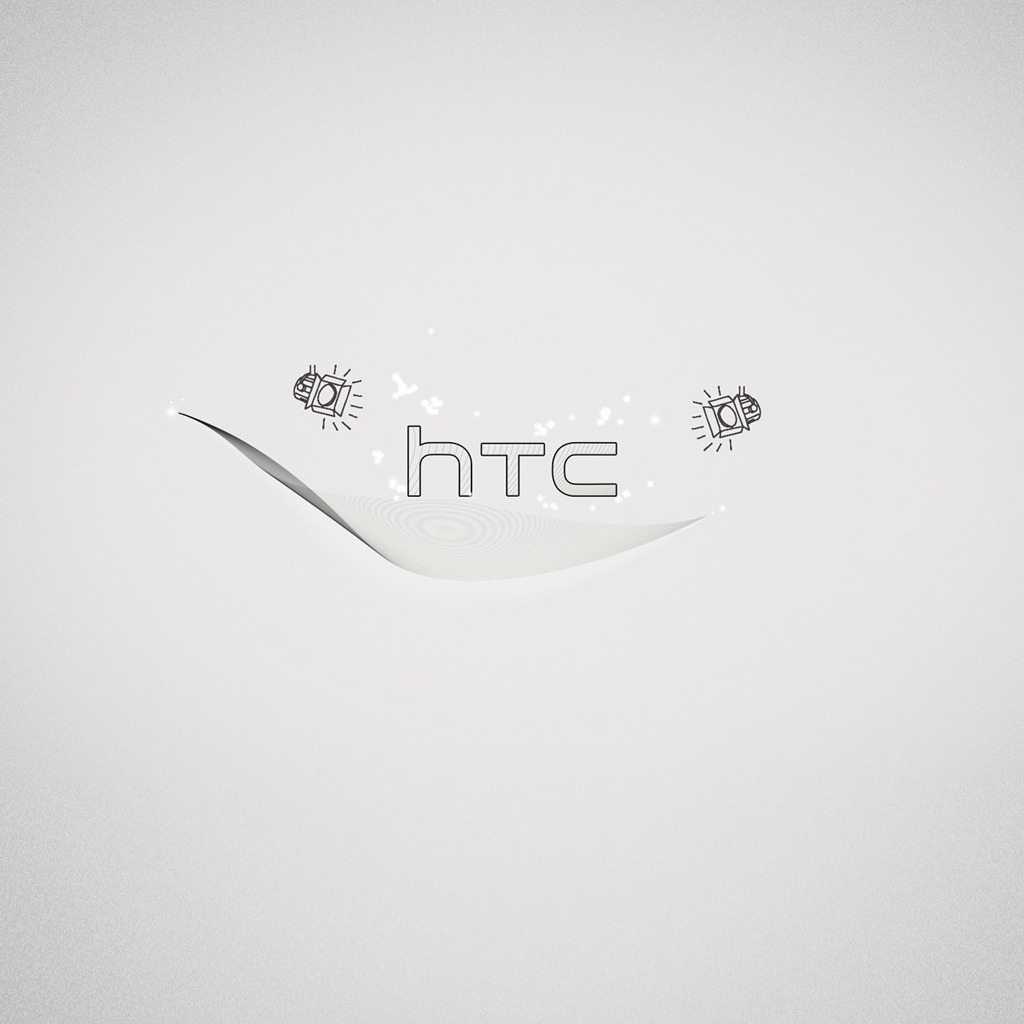 Cool HTC Logo for 1024 x 1024 iPad resolution