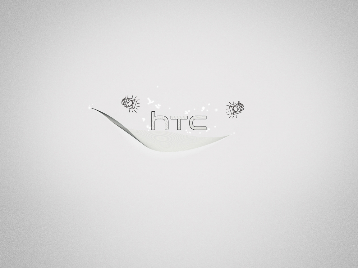 Cool HTC Logo for 1152 x 864 resolution