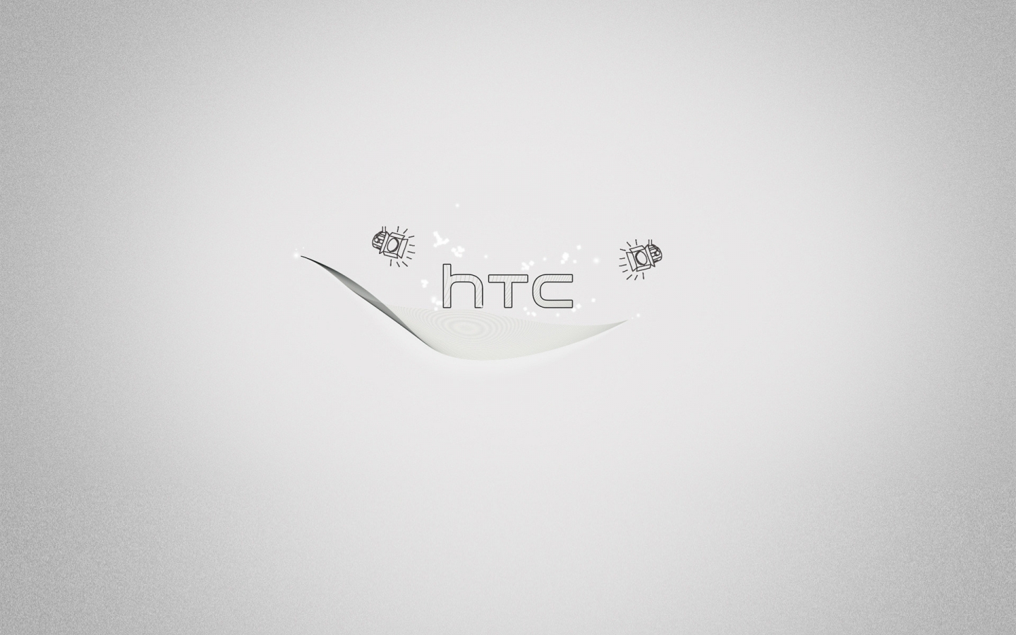 Cool HTC Logo for 1440 x 900 widescreen resolution