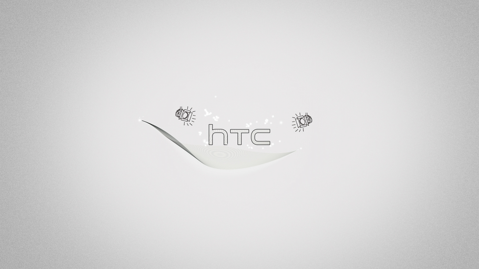 Cool HTC Logo for 1600 x 900 HDTV resolution