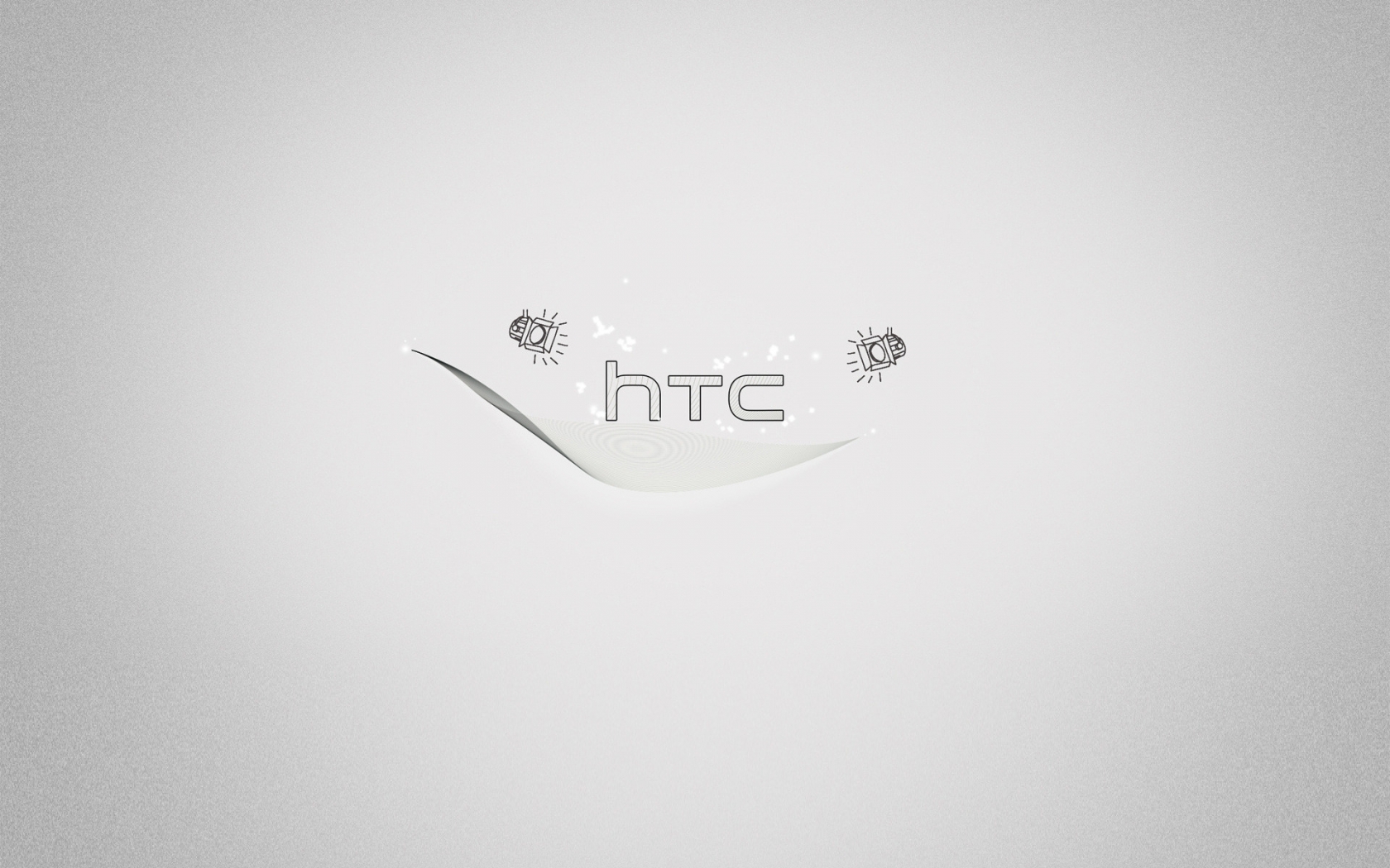 Cool HTC Logo for 1680 x 1050 widescreen resolution