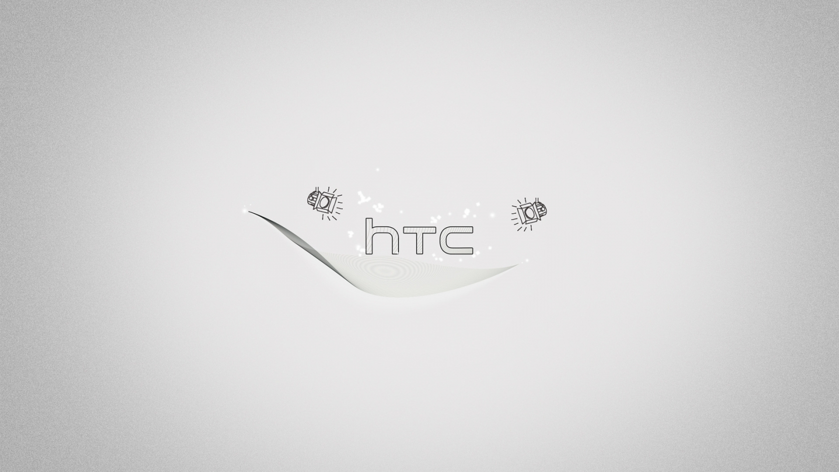 Cool HTC Logo for 1680 x 945 HDTV resolution
