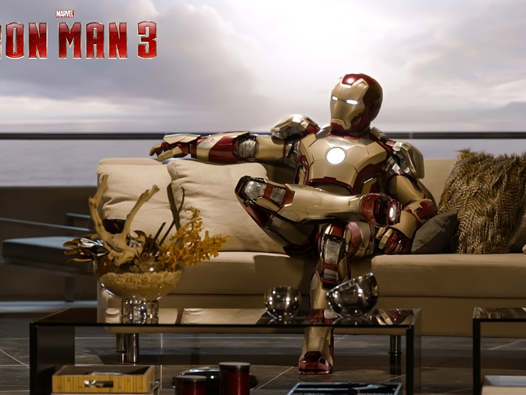 Cool Iron Man 3 for 1024 x 768 resolution