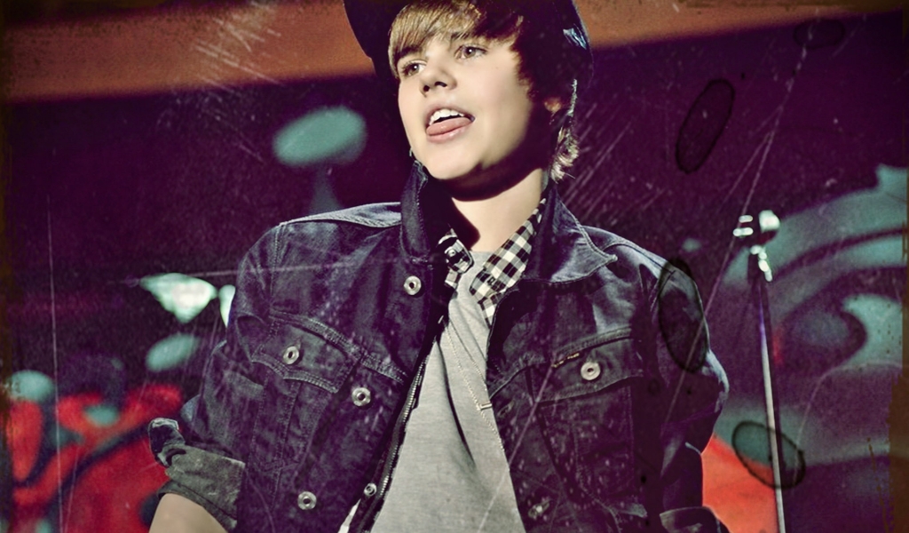 Cool Justin Bieber for 1024 x 600 widescreen resolution