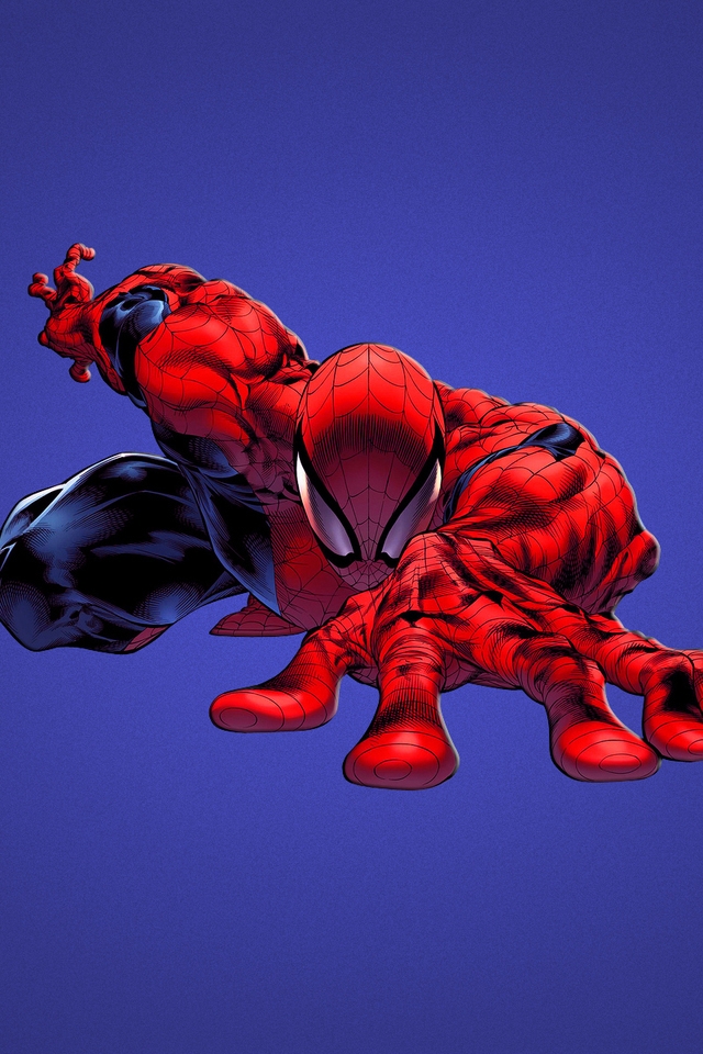 Cool Spiderman for 640 x 960 iPhone 4 resolution