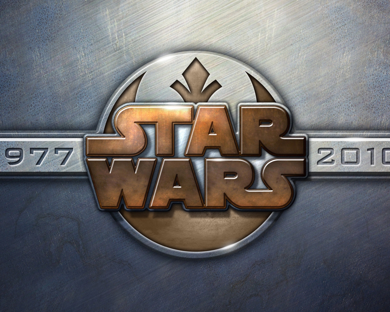 Cool Star Wars Logo for 1280 x 1024 resolution