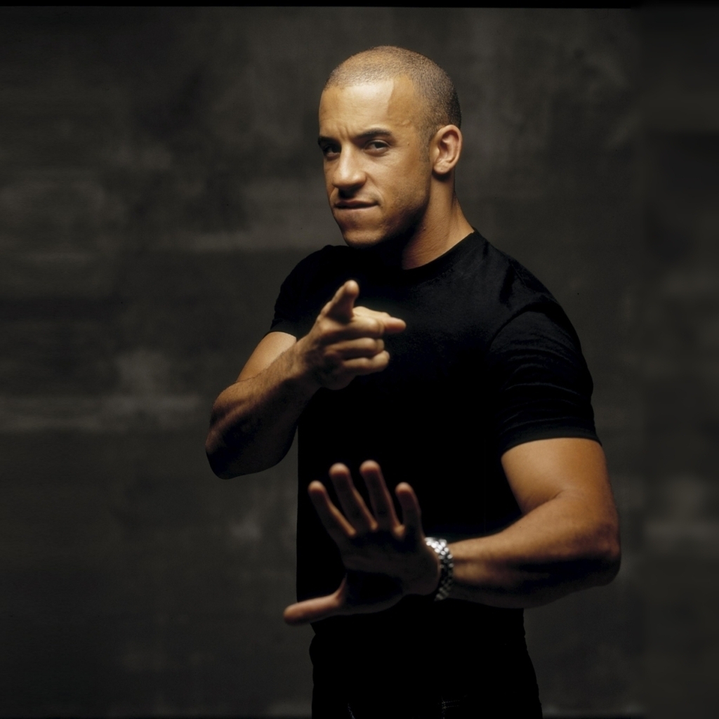 Cool Vin Diesel for 1024 x 1024 iPad resolution