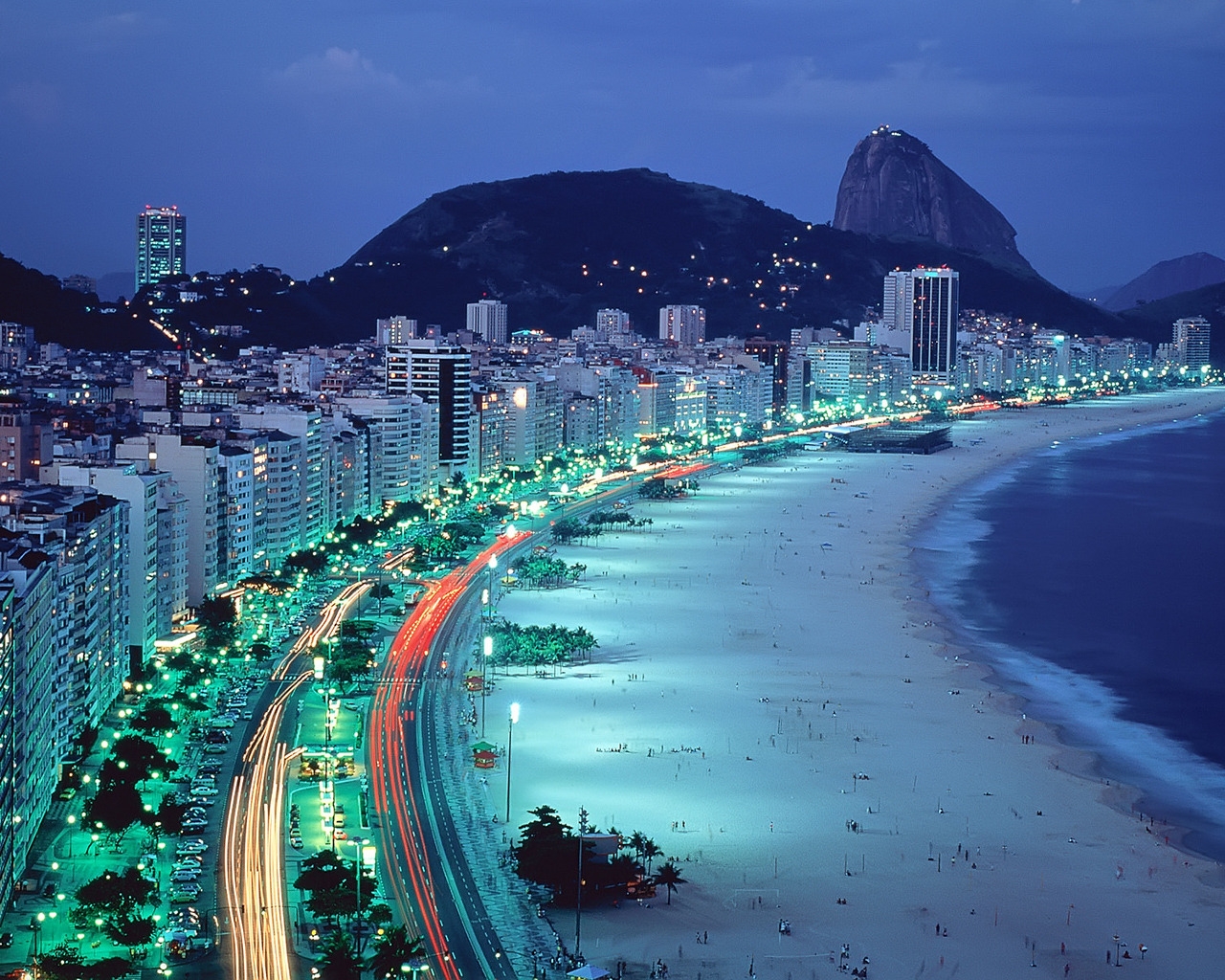 Copacabana Beach for 1280 x 1024 resolution