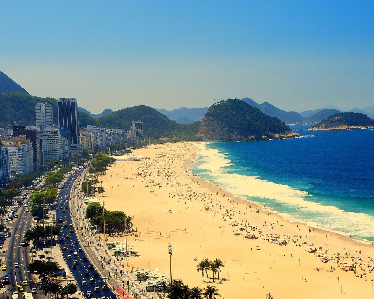 Copacabana Rio de Janeiro. for 1280 x 1024 resolution