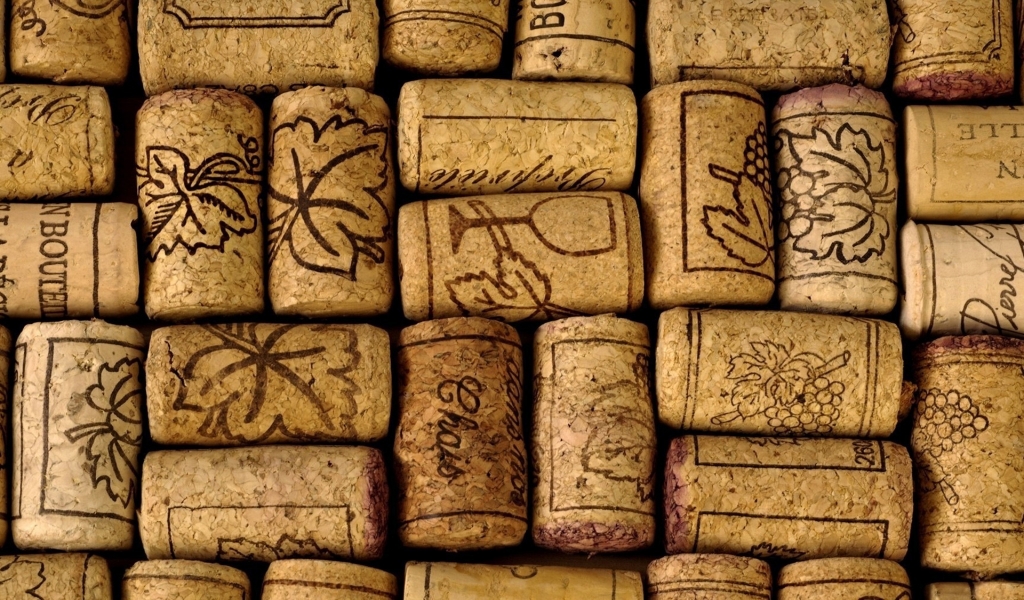 Corks for 1024 x 600 widescreen resolution