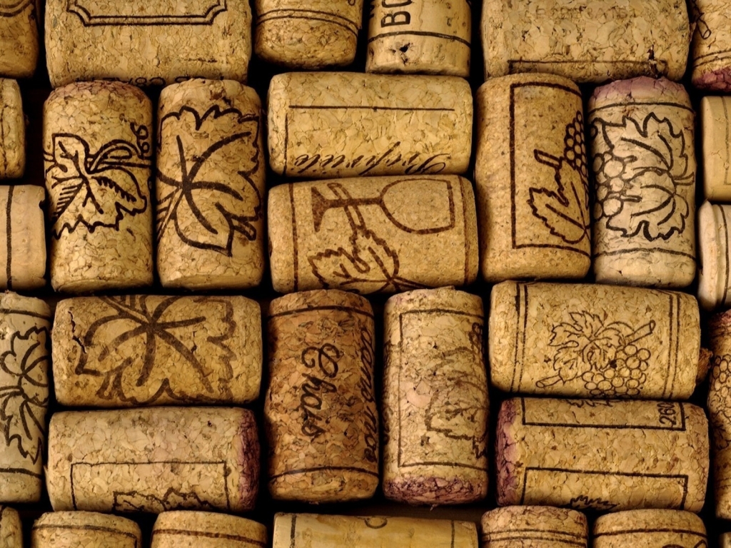 Corks for 1024 x 768 resolution