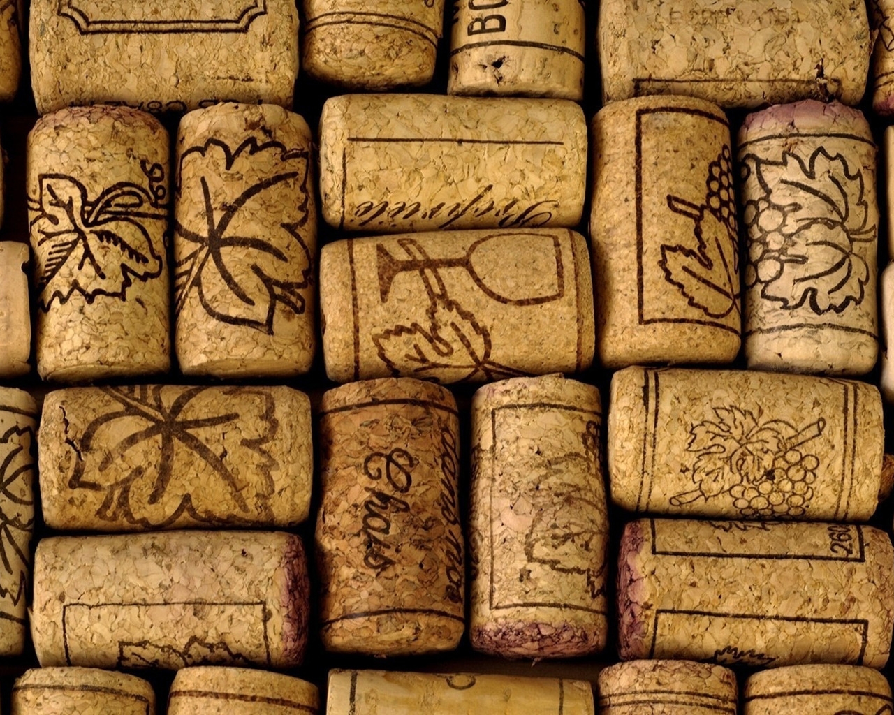 Corks for 1280 x 1024 resolution