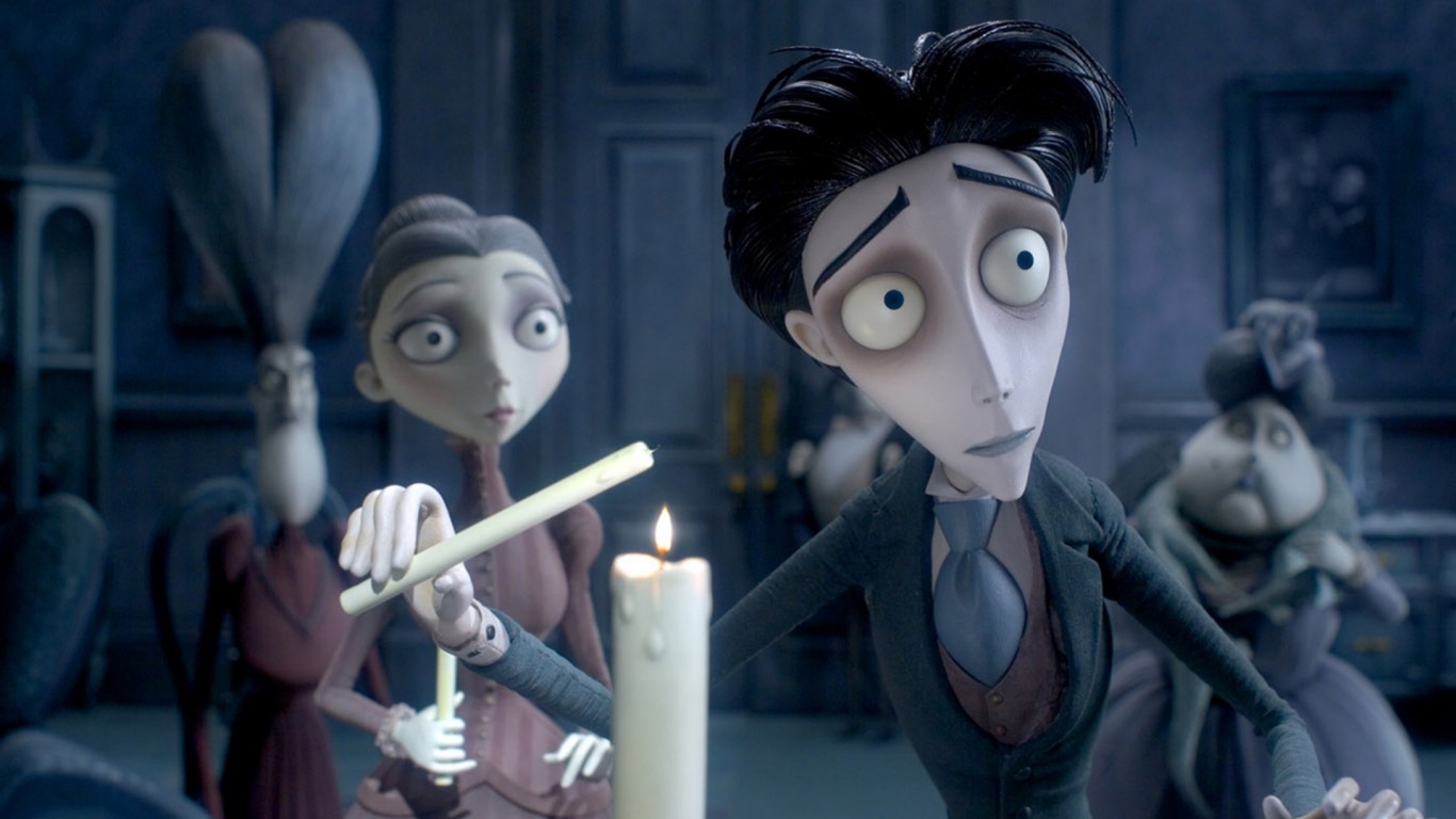 Corpse Bride for 1366 x 768 HDTV resolution