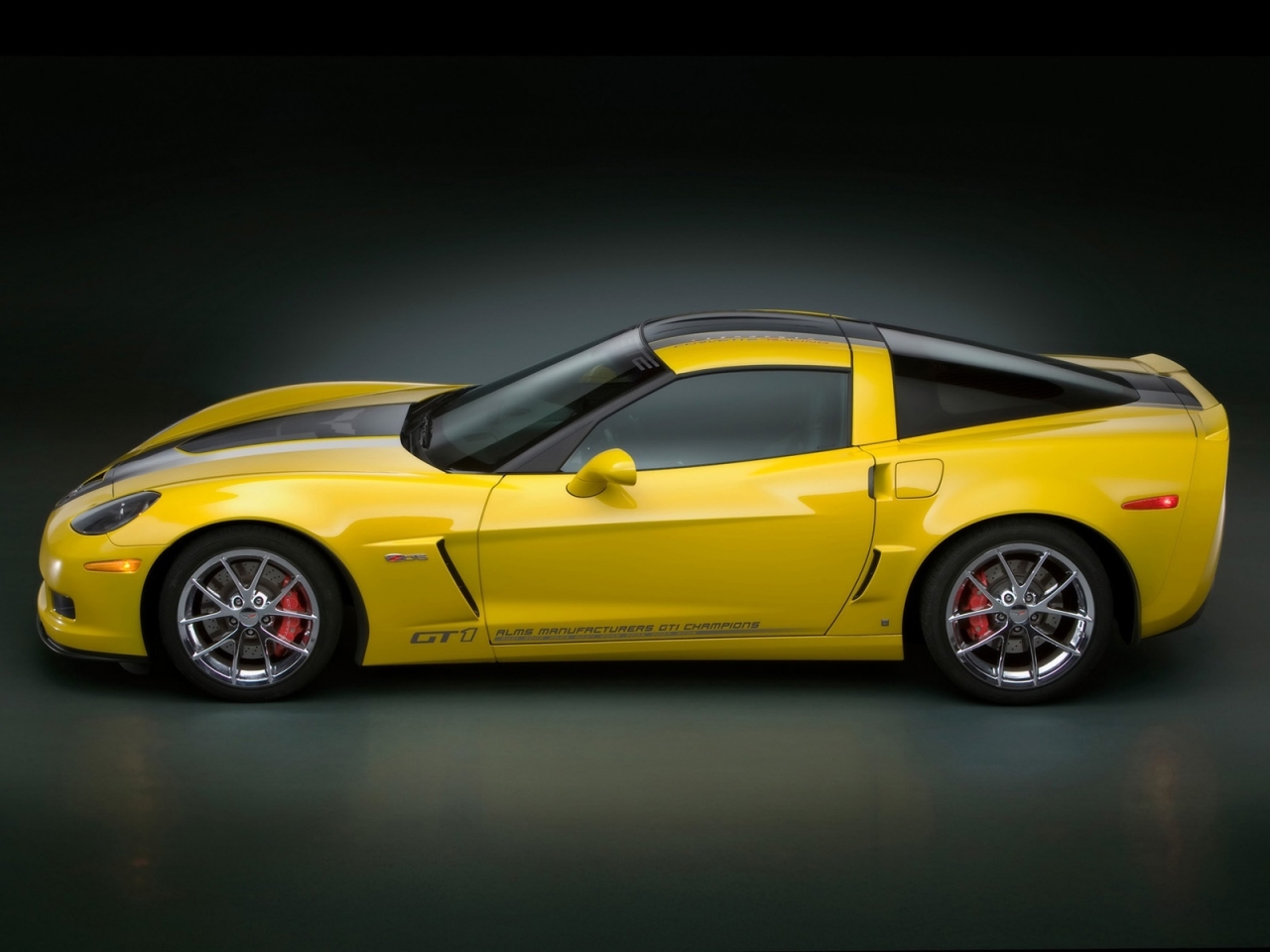 Corvette GT1 Championship Edition Side 2009 for 1280 x 960 resolution