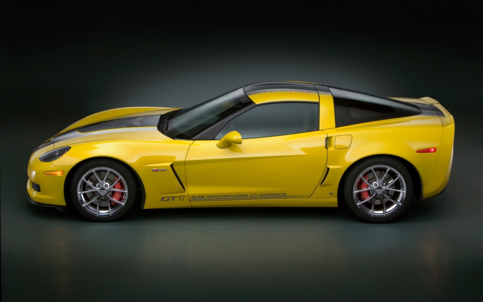 Corvette GT1 Championship Edition Side 2009 for 1680 x 1050 widescreen resolution