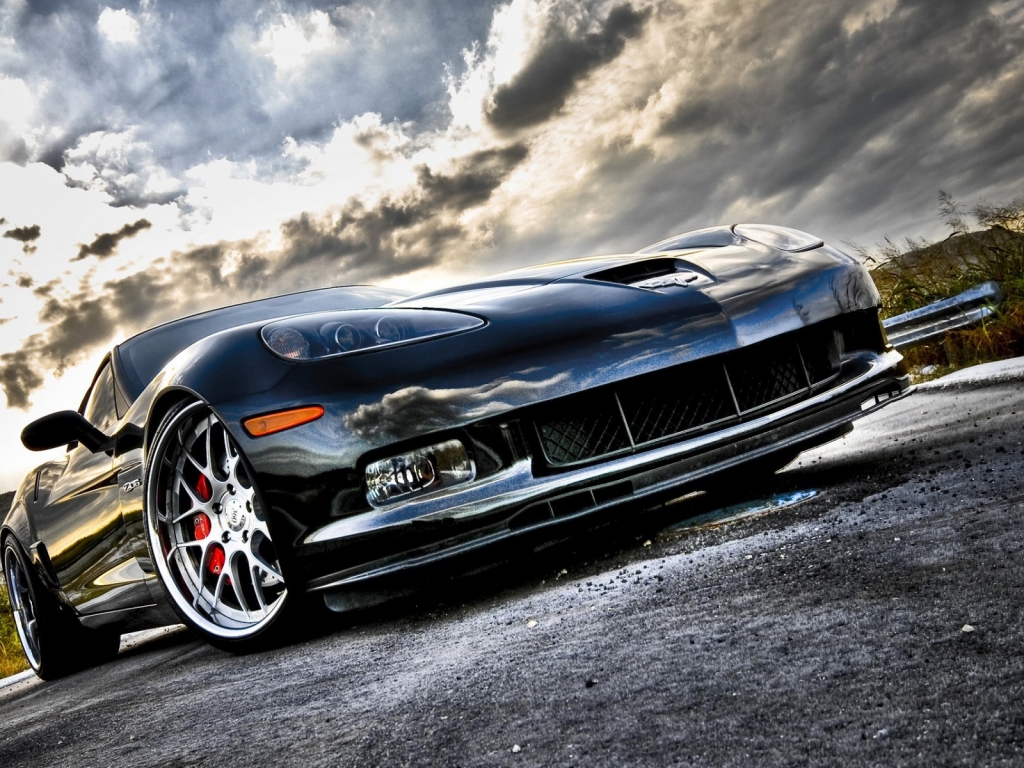 Corvette Super Sport Front Angle for 1024 x 768 resolution