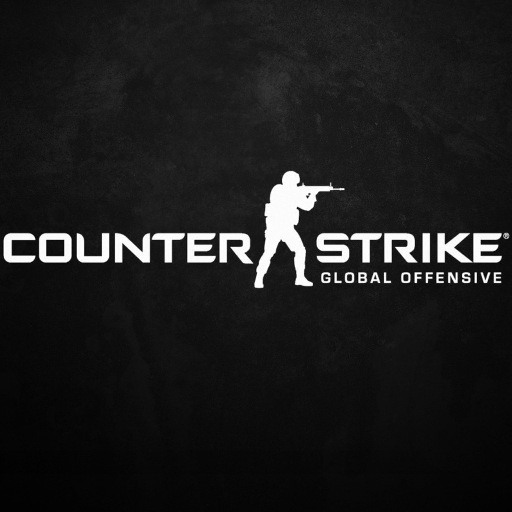Counter-Strike Logo for 1024 x 1024 iPad resolution