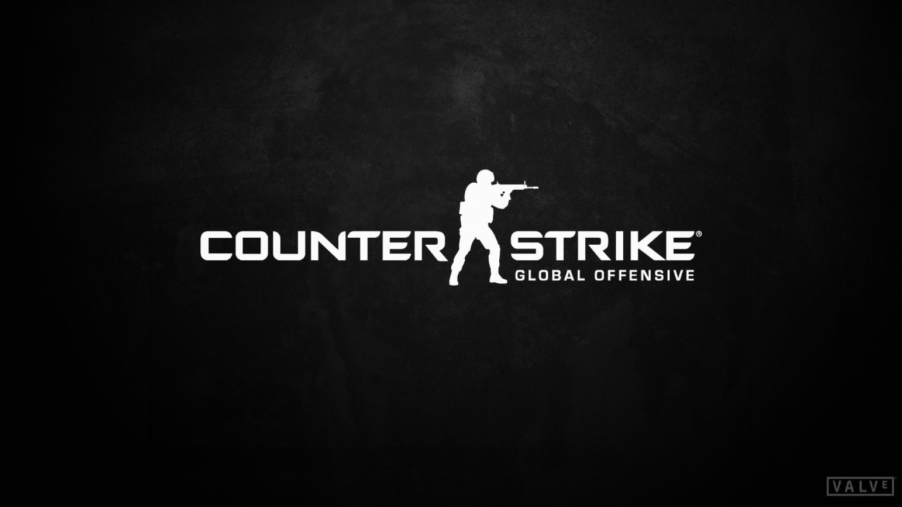 Counter-Strike Logo for 1280 x 720 HDTV 720p resolution