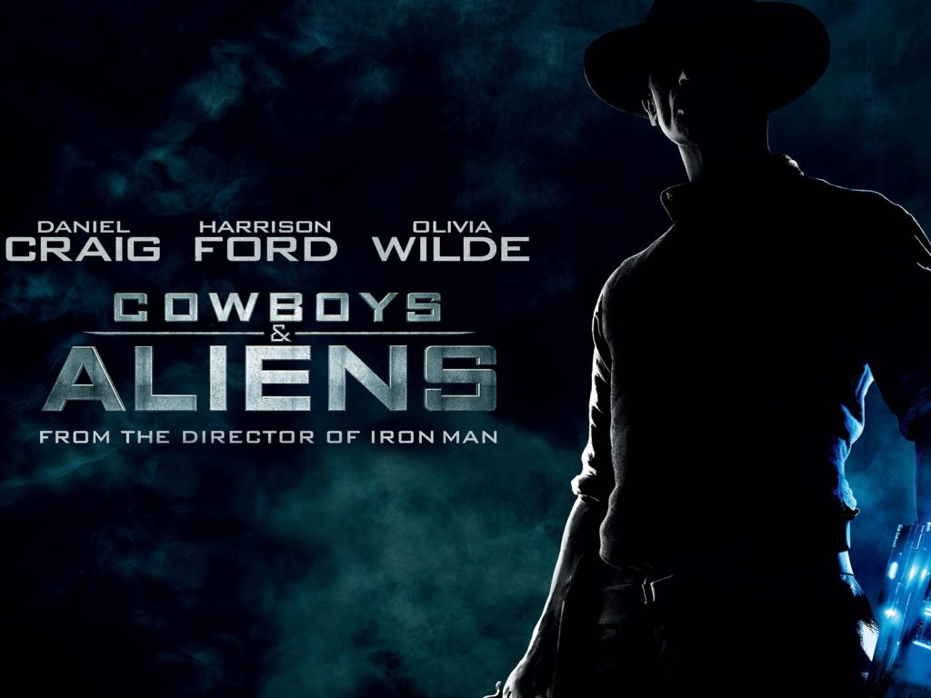 Cowboys and Aliens Poster for 1024 x 768 resolution