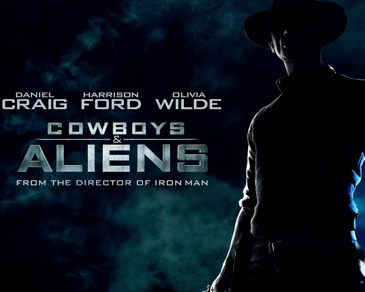 Cowboys and Aliens Poster for 1280 x 1024 resolution