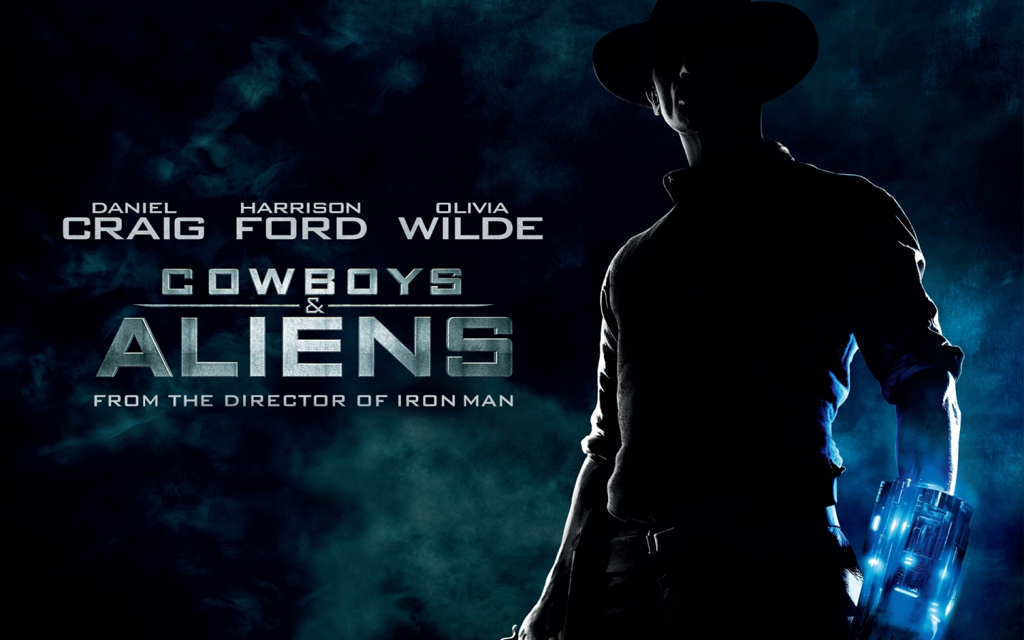 Cowboys and Aliens Poster for 1440 x 900 widescreen resolution