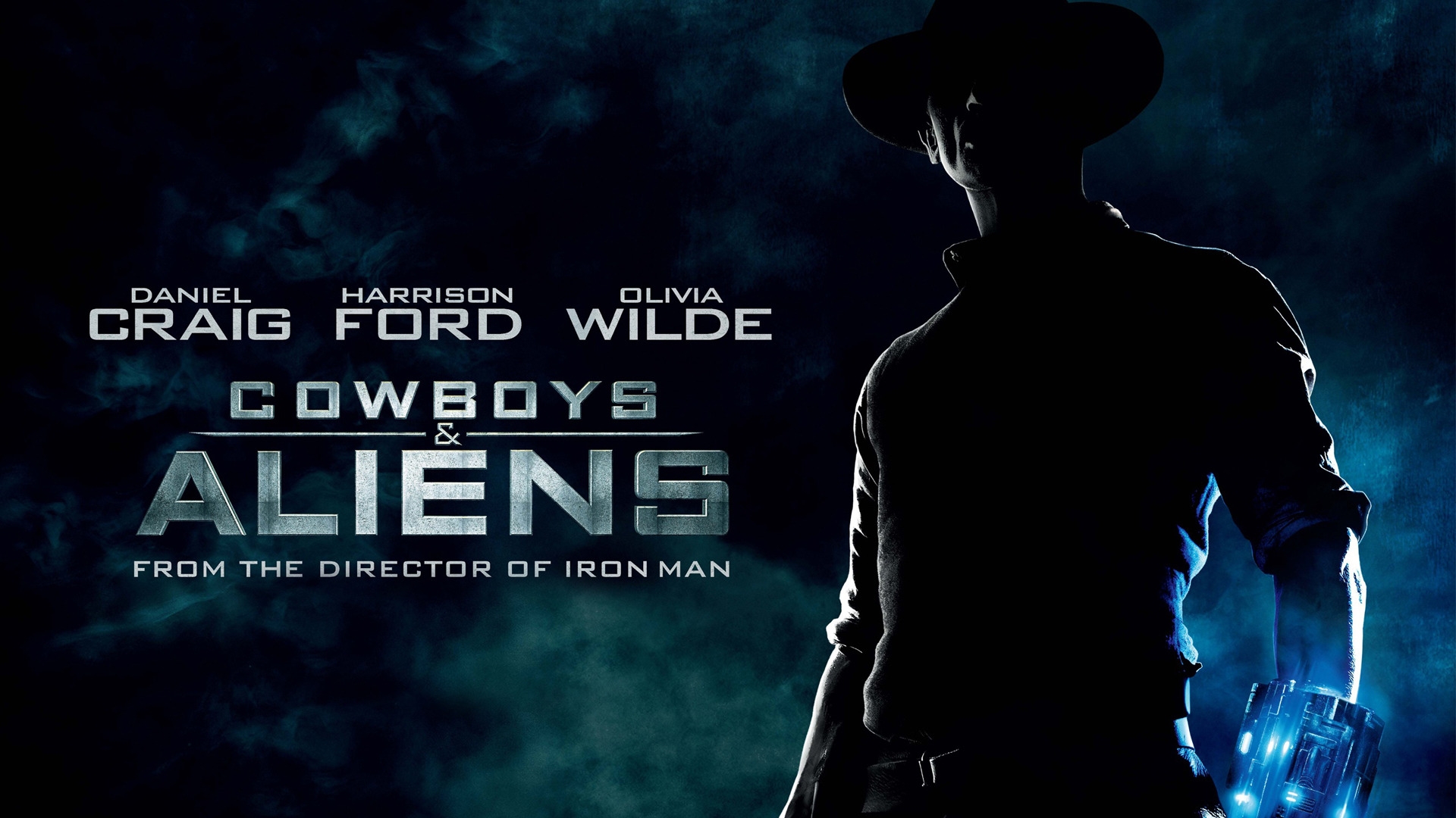 Cowboys and Aliens Poster for 1920 x 1080 HDTV 1080p resolution