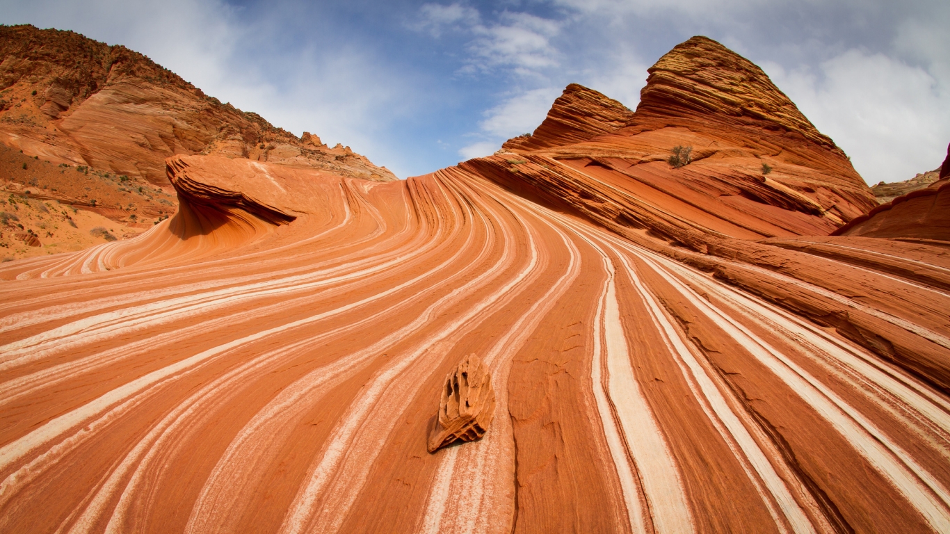 Coyote Buttes Arizona for 1366 x 768 HDTV resolution