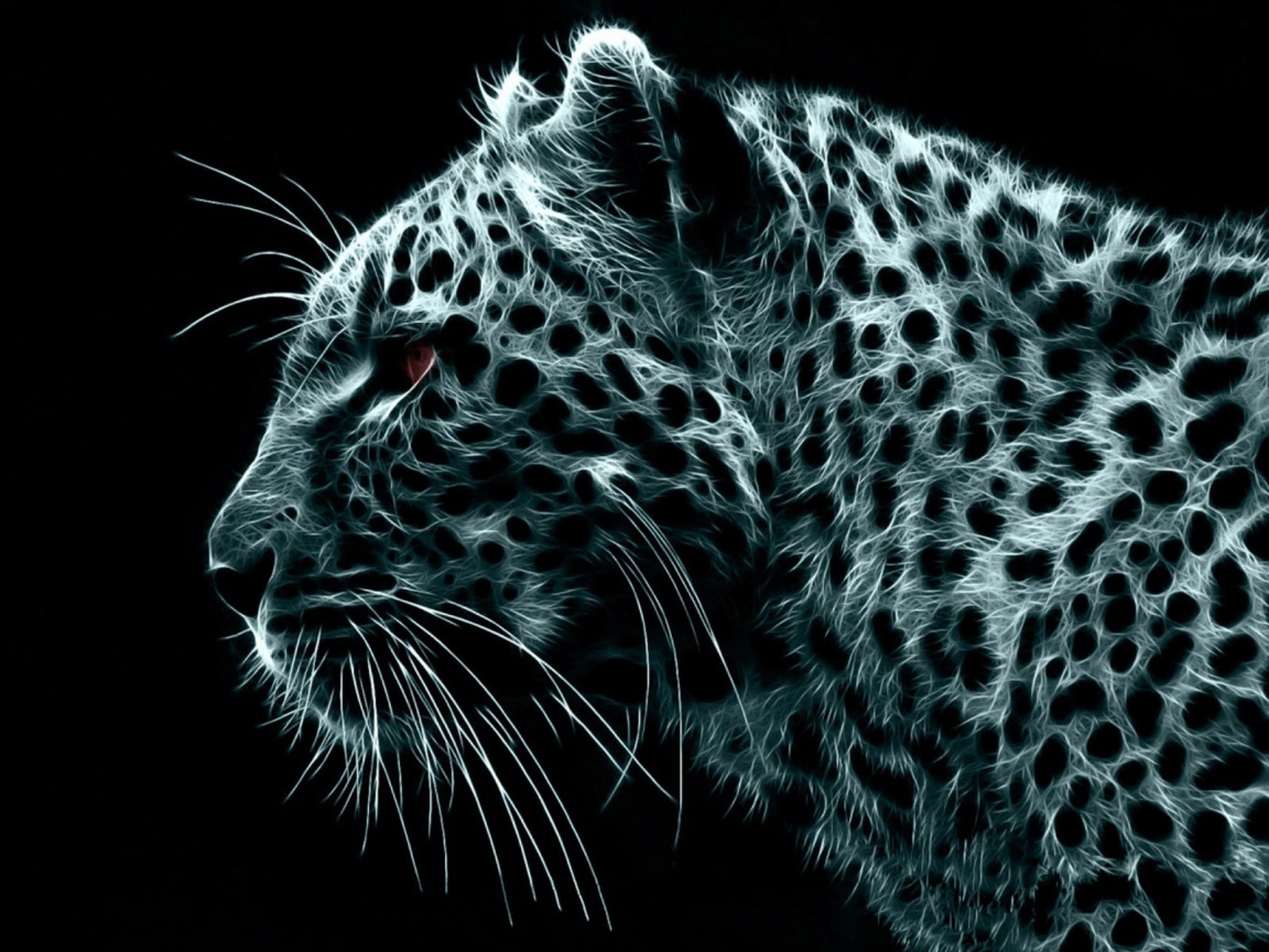Crazy Leopard for 1152 x 864 resolution