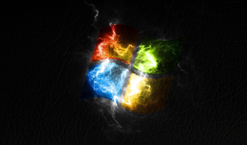 Creative Windows Logo for 1024 x 600 widescreen resolution