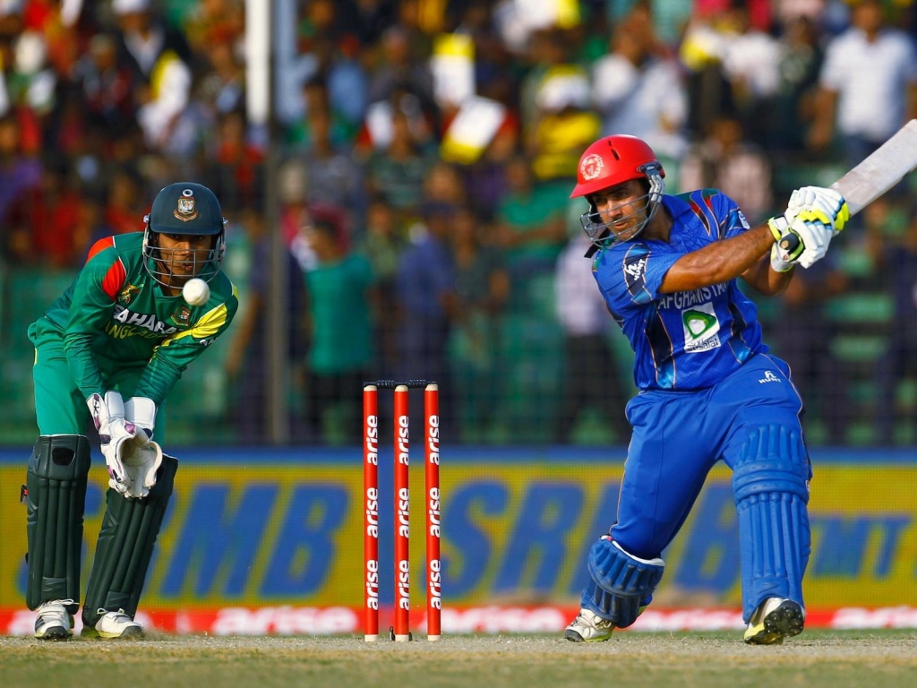 Cricket Afghanistan and Bangladesh for 1024 x 768 resolution
