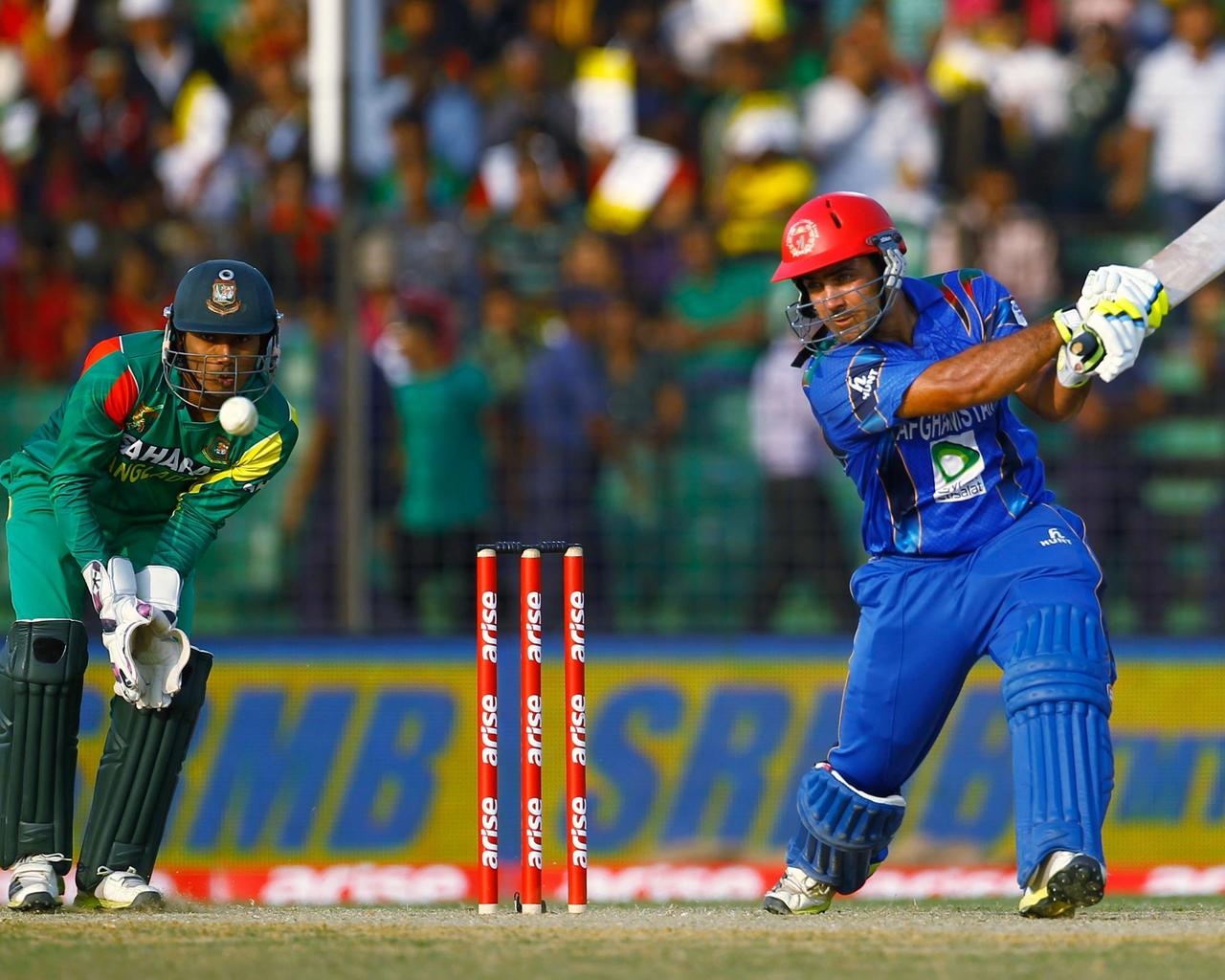 Cricket Afghanistan and Bangladesh for 1280 x 1024 resolution