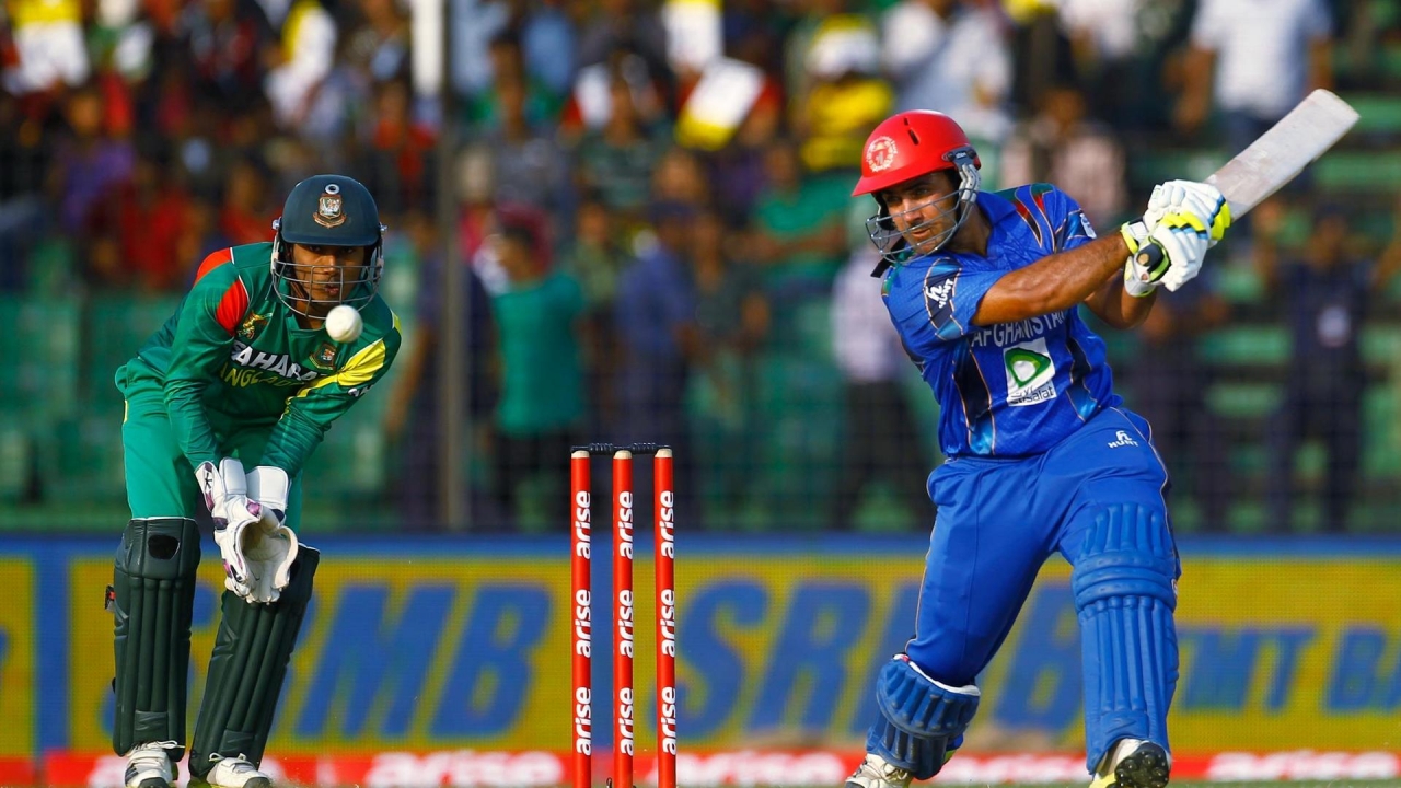 Cricket Afghanistan and Bangladesh for 1280 x 720 HDTV 720p resolution