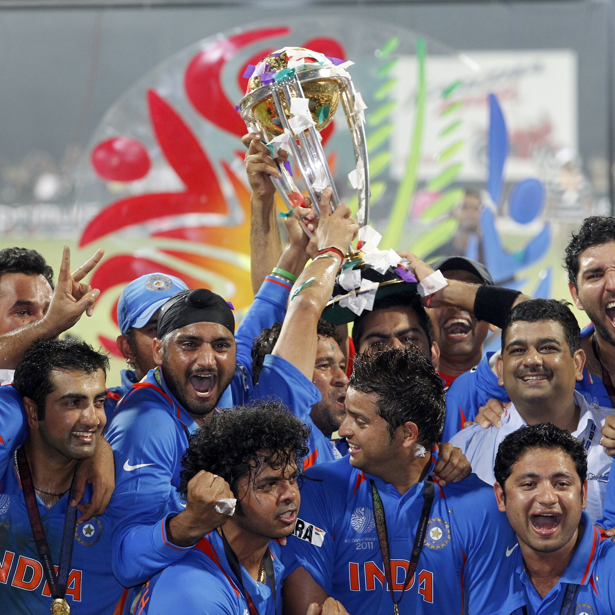 Cricket India Team for 2048 x 2048 New iPad resolution