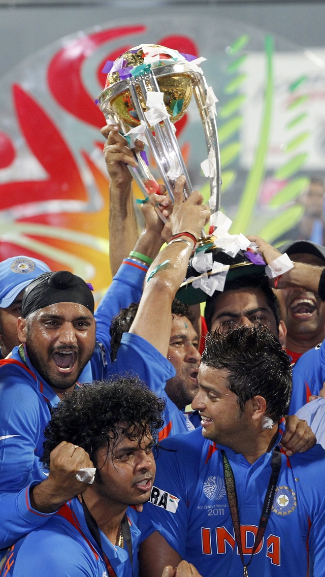 Cricket India Team for 640 x 1136 iPhone 5 resolution