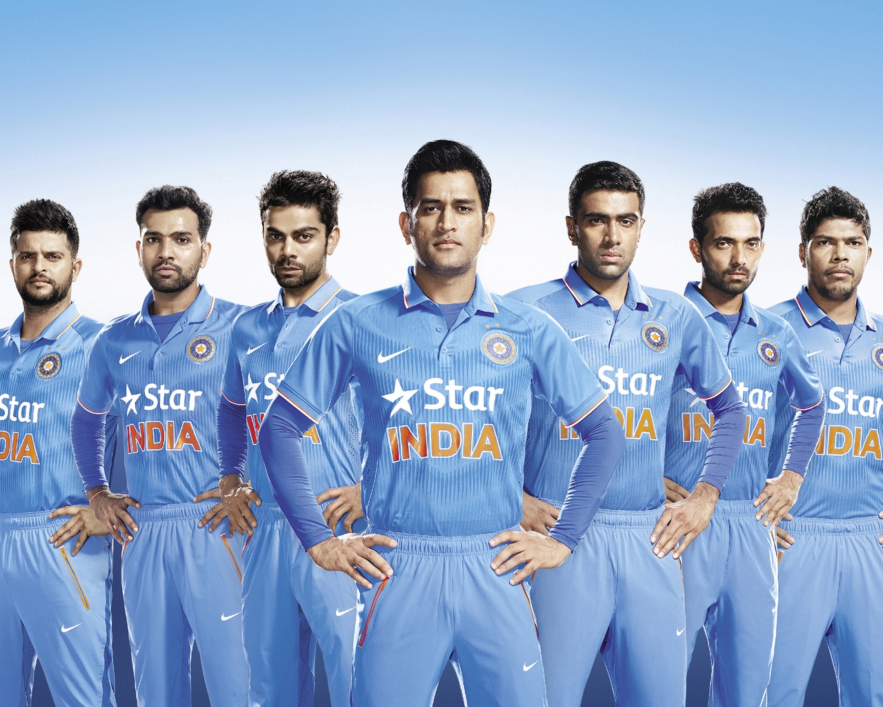 Cricket Team India for 1280 x 1024 resolution