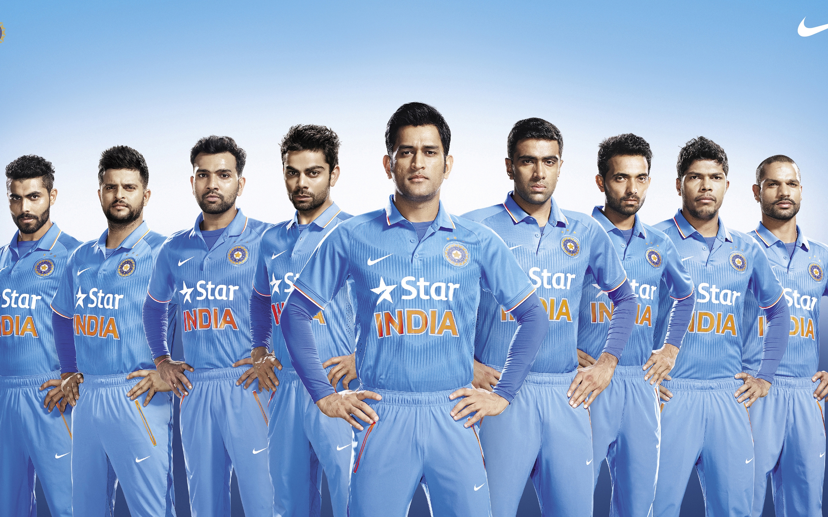 Cricket Team India for 2880 x 1800 Retina Display resolution