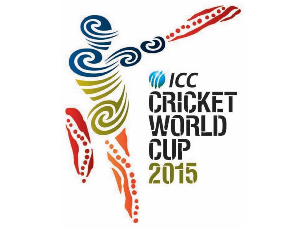 Cricket World Cup 2015 Logo for 1024 x 768 resolution