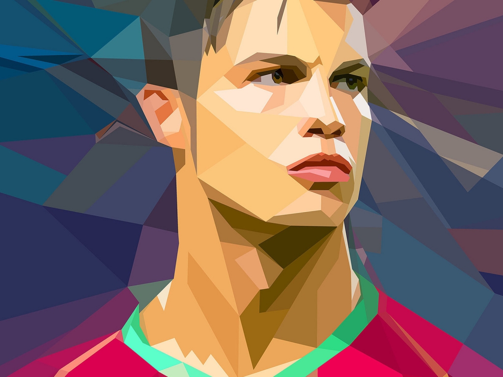 Cristiano Ronaldo Vector for 1024 x 768 resolution